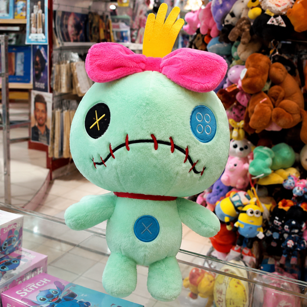 Peluche Scrump Verde de Lilo & Stitch