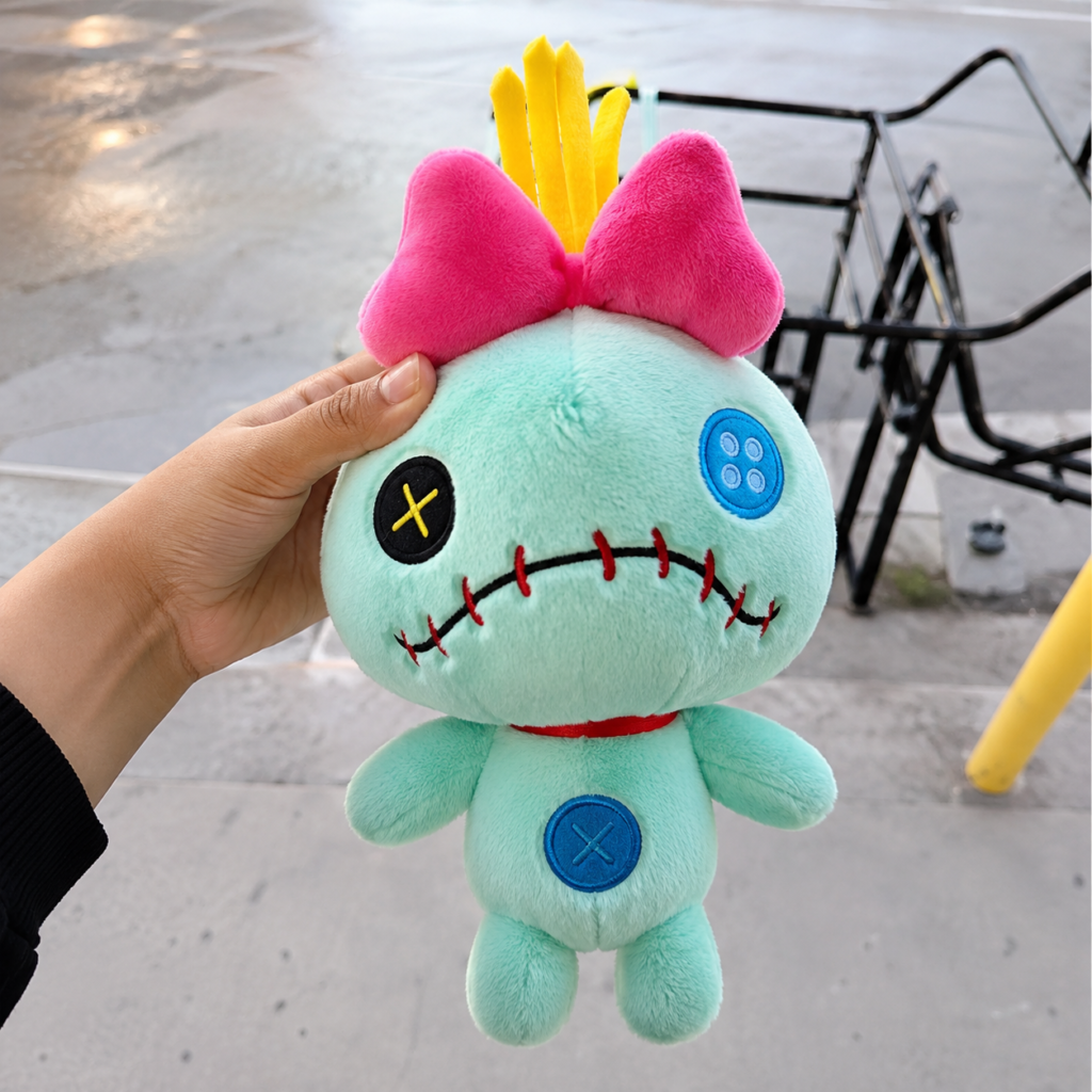 Peluche Scrump Verde de Lilo & Stitch