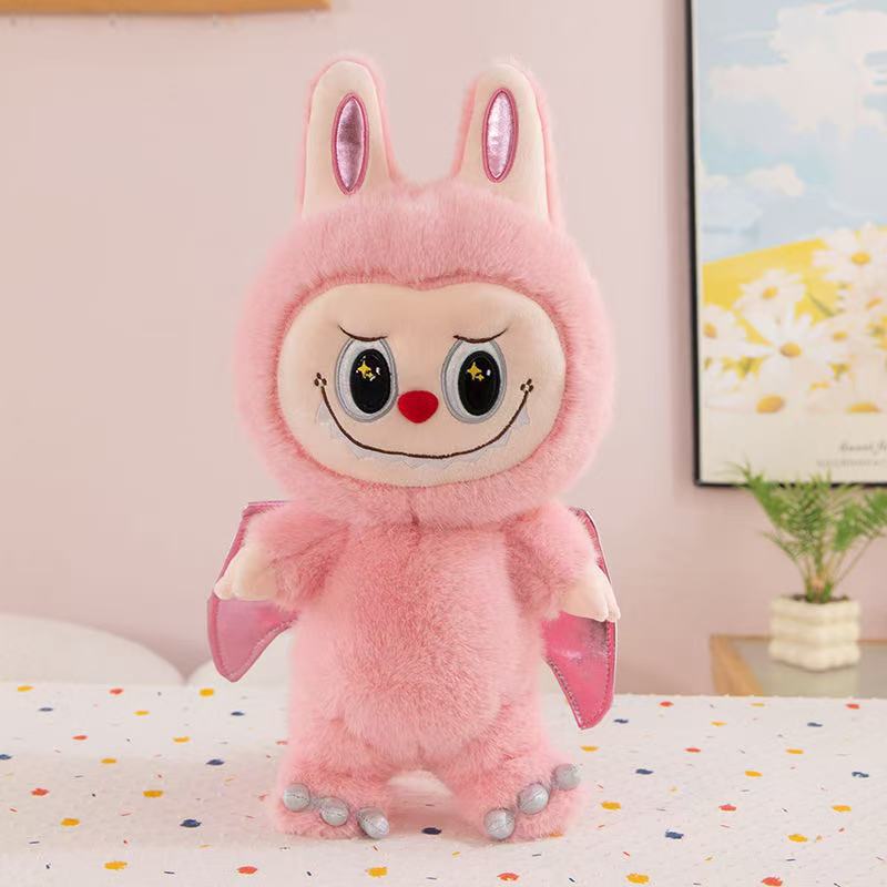 Peluche Labubu Rosa con Alas