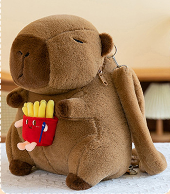 Mochila de peluche Capibara