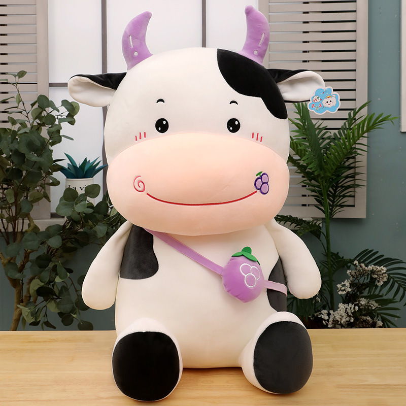 Peluche de Vaca Lechera en Colores Variados