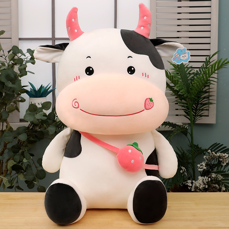 Peluche de Vaca Lechera en Colores Variados