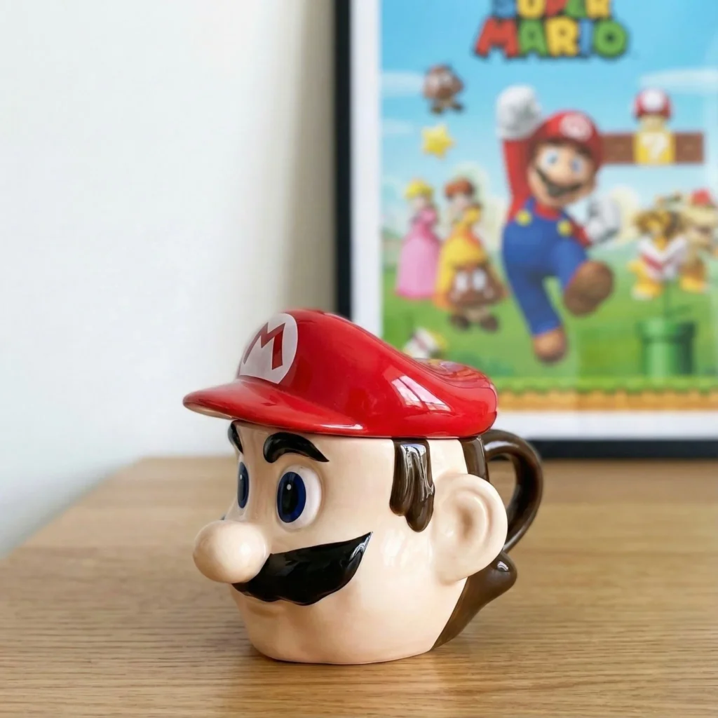 Taza de Cerámica 3D de Mario Bros