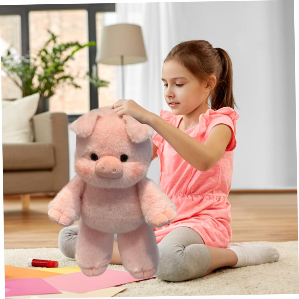 Peluche de Hermoso Cerdito Rosa