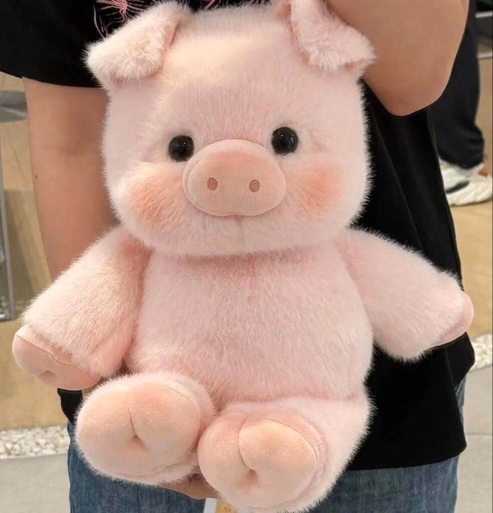 Peluche de Hermoso Cerdito Rosa