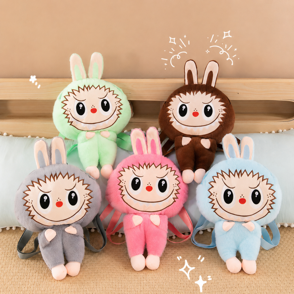 Mochilas Peluche de Labubu Variados