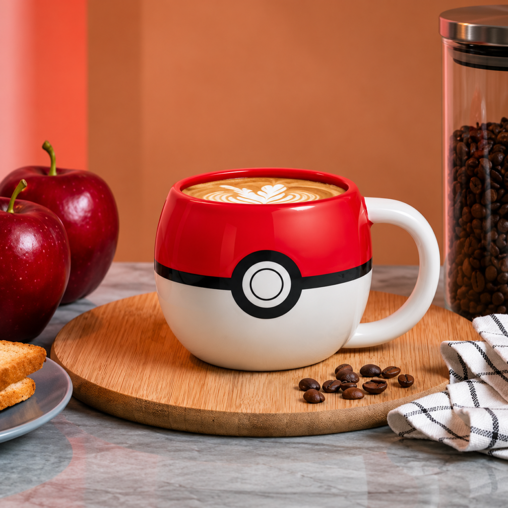 Taza de Cerámica PokéBola de Pokémon