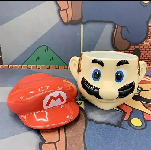 Taza de Cerámica 3D de Mario Bros
