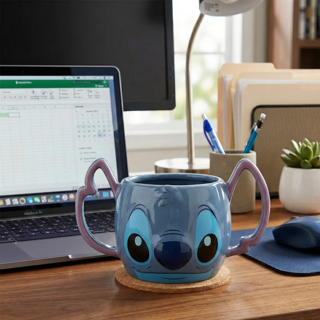 Taza de Cerámica 3D de Stitch