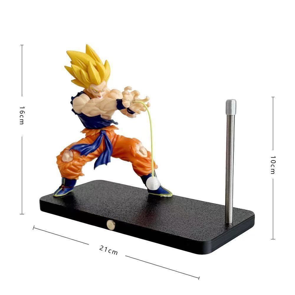 Lámpara 3D de Goku con Efecto Láser