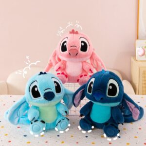 Mochilas de Peluche de Stitch y Angel Variados