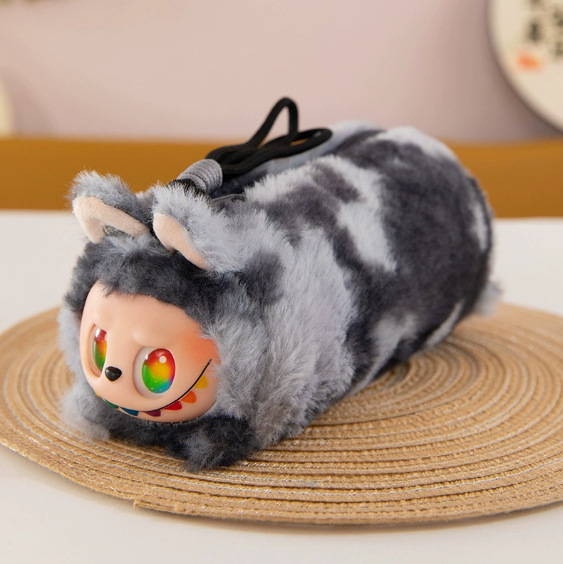 Cartuchera de Peluche de Labubu Moteado