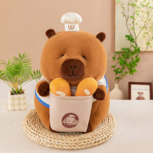 Peluche de Hermoso Capibara Panadero