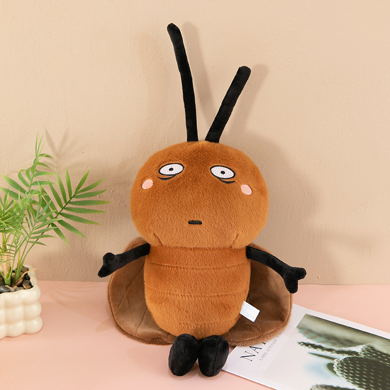 Peluche Divertido de Cucaracha Chocolate