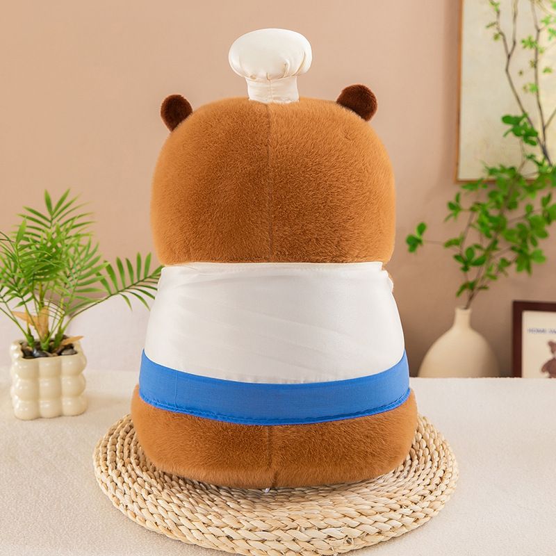 Peluche de Hermoso Capibara Panadero
