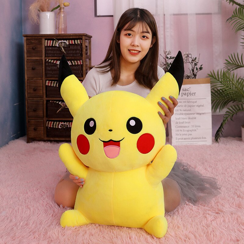 Peluche Grande y Adorable de Pikachu